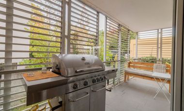 D2b Con Espectacular Terraza En Providencia