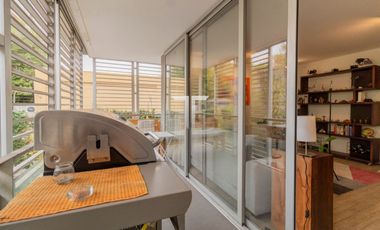 D2b Con Espectacular Terraza En Providencia