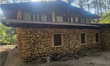 Bonita cabaña en venta en zona de bosque de mazamitla jalisco