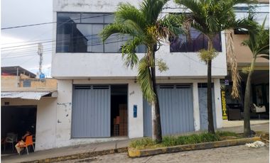 SE VENDE INMUEBLE CON LOCAL COMERCIAL Y DEPARTAMENTO EN TARAPOTO
