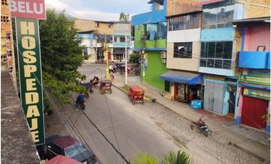SE VENDE INMUEBLE CON LOCAL COMERCIAL Y DEPARTAMENTO EN TARAPOTO