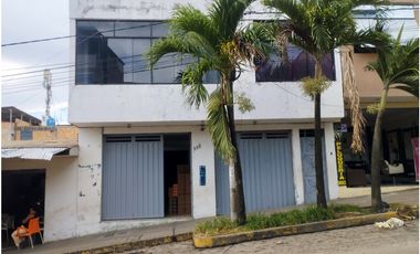 SE VENDE INMUEBLE CON LOCAL COMERCIAL Y DEPARTAMENTO EN TARAPOTO