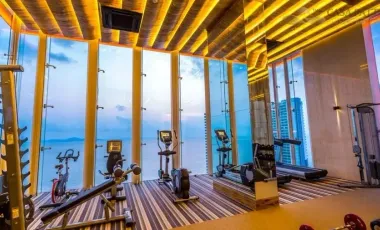 Luxury 1BR for Rent/Sale at The Riviera Wongamat  | Pool View
