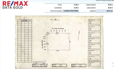 ALQUILER COMERCIAL LOTE 625 M2 EN SAN CRISTOBAL