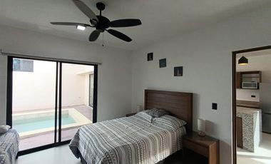 Estilo y Ahorro en Lunare Cholul: Casa Amueblada equipada con Paneles