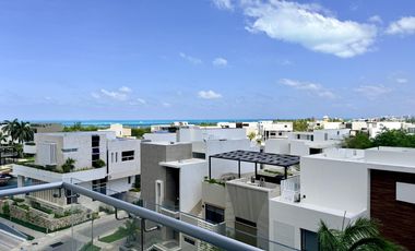 Departamento en renta en Riva, Puerto Cancún totalmente remodelado y listo para estrenar