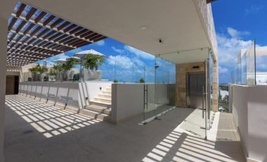Departamento en renta en Riva, Puerto Cancún totalmente remodelado y listo para estrenar