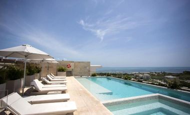 Departamento en renta en Riva, Puerto Cancún totalmente remodelado y listo para estrenar