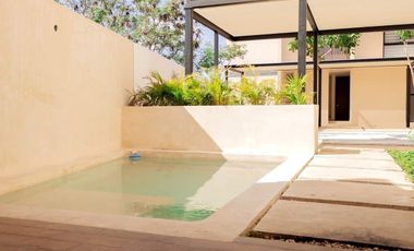 Departamento en renta de 2 recámaras en Santa Gertrudis Copo, Kopo