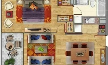 Moderno Departamento-Excelentes Accesos