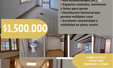 ARRIENDO OFICINA BUENA UBICACION Y CONECTIVIDAD