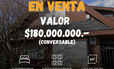 CASA 4D 2B MAS OFICINA EN PUERTA DEL SOL PUERTO MONTT