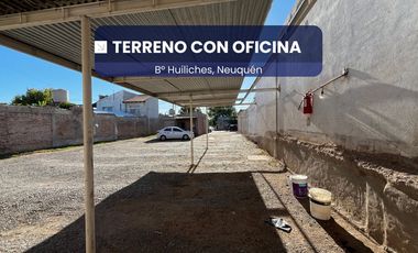 Alquiler terreno de 500m2 con oficina, Neuquén