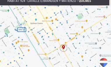 Venta Depto 3 amb en Quilmes Centro - HABITAT 924