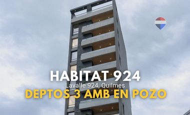 Venta Depto 3 amb en Quilmes Centro - HABITAT 924