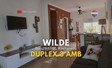 Venta PH 3 amb. con Garage, Patio y Parrilla Wilde