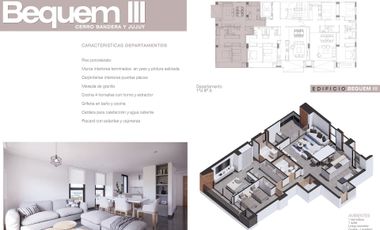 VENTA DEPARTAMENTO 2 DORMITORIOS, BEQUEM III