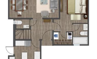 AMPLIA CASA EN CONDOMINIO SAN SEBASTIÁN 3 - COMO NUEVA