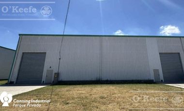 Galpón en Parque Industrial de Canning 1500 m2