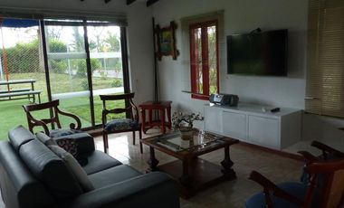 ALQUILER AMOBLADO - CASA CAMPESTRE   LA TEBAIDA