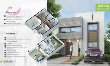CASA EN VENTA AMANDRA | ZONA NORTE AGUASCALIENTES | Desde $3.05 MDP