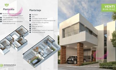CASA EN VENTA AMANDRA | ZONA NORTE AGUASCALIENTES | Desde $3.05 MDP
