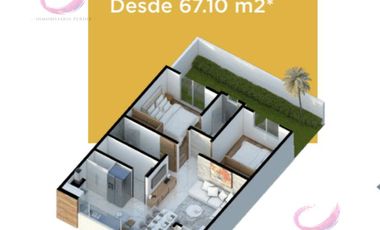 DEPARTAMENTO EN VENTA PORTIA | AGUASCALIENTES NORTE | Desde $1.75 MDP |