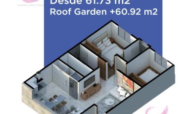 DEPARTAMENTO EN VENTA PORTIA | AGUASCALIENTES NORTE | Desde $1.75 MDP |