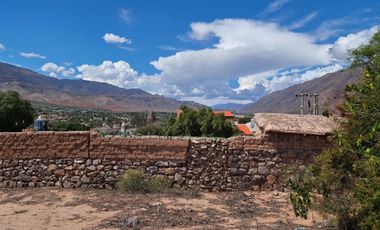 VENTA TERRENO 595 m² - TILCARA