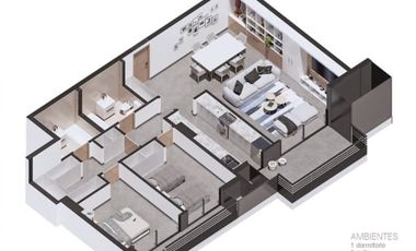 DEPARTAMENTO 2 DORMITORIOS B | BEQUEM III, NEUQUEN