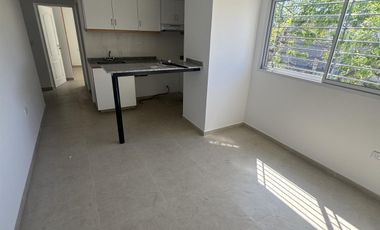 Departamento en primer piso con dos dormitorios, baño, cocina comedor. A estrenar.-