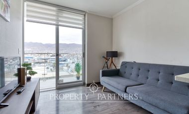 Arriendo departamento amoblado de 2 dormitorios, excelente ubicación