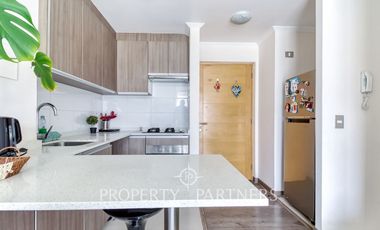 Arriendo departamento amoblado de 2 dormitorios, excelente ubicación