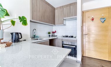 Arriendo departamento amoblado de 2 dormitorios, excelente ubicación
