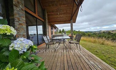 Linda casa con vista al lago en Totoral