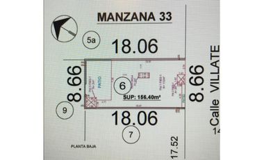 Casa en Olivos de 6 ambientes
