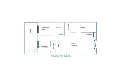 Casa en Olivos de 6 ambientes