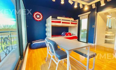 Casa en alquiler en barrio cerrado El Yacht, 4 habitaciones, amarra al agua
