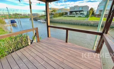 Casa en alquiler en barrio cerrado El Yacht, 4 habitaciones, amarra al agua