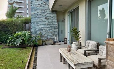 YOO Nordelta, departamento de tres ambientes con jardin y pileta propia, dos cocheras