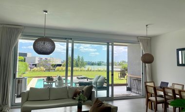 YOO Nordelta, departamento de tres ambientes con jardin y pileta propia, dos cocheras