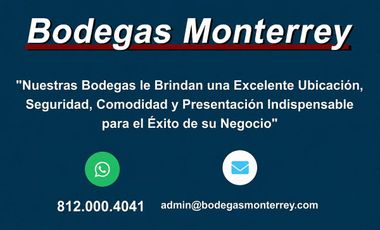Bodega en Renta 10,600m2 Santa Catarina