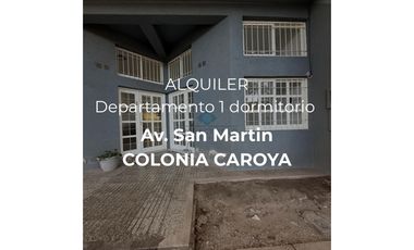 ALQUILAMOS | DEPTO 1 DORMITORIO EN COLONIA CAROYA