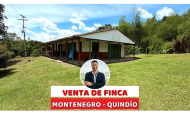 VENTA DE FINCA EN MONTENEGRO, QUINDO, COLOMBIA