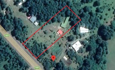 6000M2 CON CASA DE 120M2  EN SALTOS DE NILAHUE