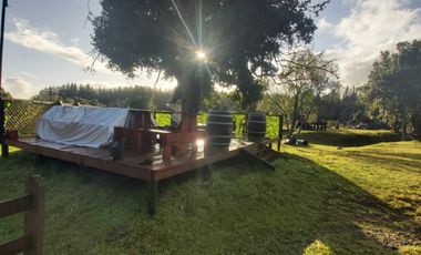 HERMOSA PARCELA CON ACCESO AL RIO TOLTEN Y  NATURALEZA