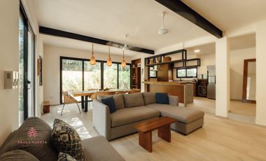 RENTA A LARGO PLAZO EN TULUM- LONG TERM RENTAL TULUM
