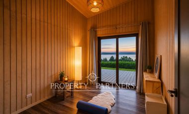 Espectacular casa en parcela con vista panorámica al Lago Rupanco
