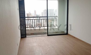 Dpto. Estreno Piso 20 | 1 Dorm + Estar Versátil | Ideal Inversión y Roommates