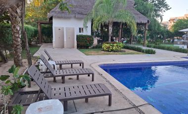 DEPARTAMENTO EN RENTA EN REAL AMALFI, COTO 2, PLAYA DEL CARMEN, Q. ROO